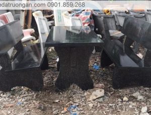 bộ bàn ghế đá hoa cương granite