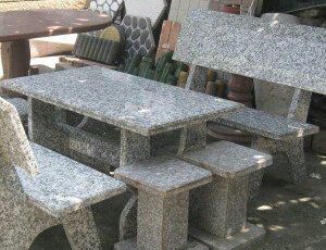 Bàn ghế đá hoa cương granite