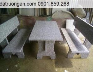 Bộ bàn ghế đá granite tphcm