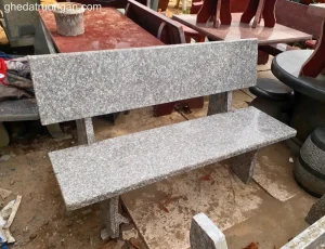 ghế đá hoa cương xám bình định